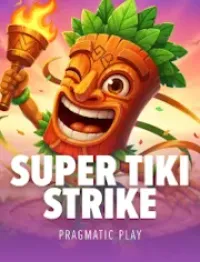 super tiki strike game logo
