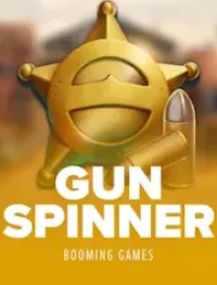 gun spinner slot logo